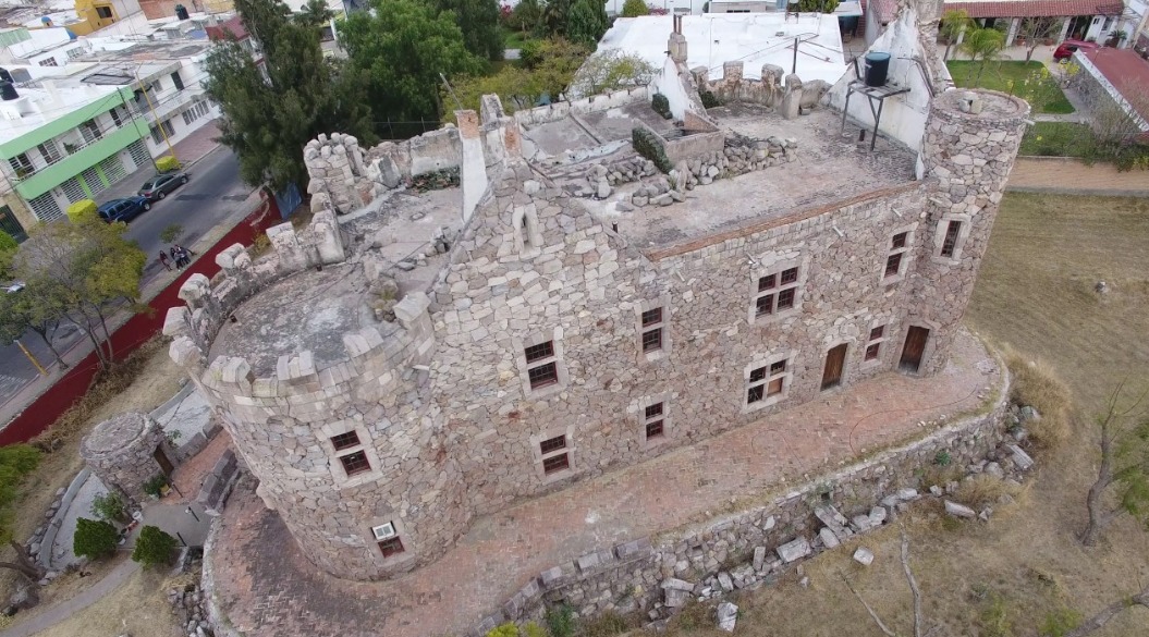 Castillo Douglas toma aérea